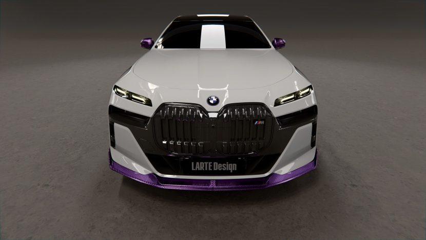 LARTE Design Puts Violet Carbon on the BMW 7 Series — and It Actually Works